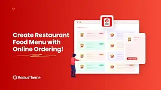 Create Restaurant Food Menu & Online Ordering in WordPress Website with Food Menu plugin & Elementor