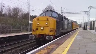 **LEGEND DRIVER** DRS 37667 & DBSO 9702 w/ Test Train @ Bushey