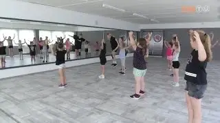 Közel két tucat kisgyerek részvételével zajlik a Westside Táncsport egyesület nyári tábora