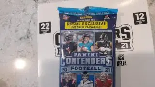 2020-2021 Panini Contenders Football Cello Box Opening