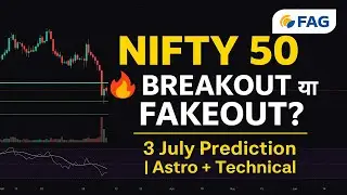 NIFTY 50 Today 🔥 3 July Prediction | Opening Move, Key Levels, Hora Timing & Bullish Sectors