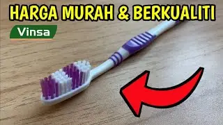VINSA Toothbrush &mdash; Berus Gigi Bajet Dengan Prestasi Premium