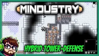 First Time Playing MINDUSTRY a factory-building RTS Tower Defense