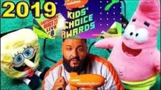 [AquaticNeptune Reupload] Spongebob - Nickelodeon Kid&rsquo;s Choice Awards 2019 WITH DJ KHALED