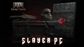 We Built a DOOM The Dark Ages Slayer PC Inside a Stone Sarcophagus