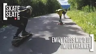 Emily Pross Mic'd Up Raw Run - TMI Lilyhammer - Skate[Slate].TV