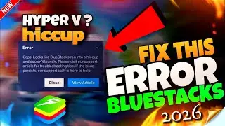 (2026) Исправление проблемы с запуском BlueStacks | Решить проблему с ошибкой BlueStacks 5