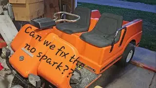 Harley Davidson Golf cart or Columbia golf cart no spark and clutch issue