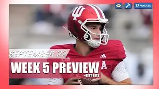 Week 5 CFB Best Bets & Previews & Week 4 Recap | 2025/2026 NCAAF Presented by FanDuel
