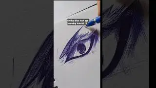 shidou ryusei eye pen art ✨#anime #animeeart #drawinglessons #art #manga#bluelock #shidou #penart