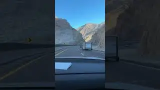 A drive up Virgin River Canyon