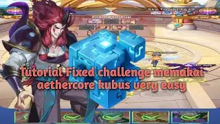Tutorial Fixed challenge memakai aethercore kubus very easy