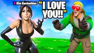 I Pretended To Be KIM KARDASHIAN in Fortnite