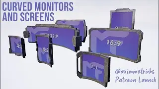 Patreon Launch | Curved Screens and Monitors for Virtual Production