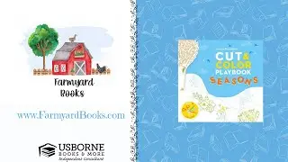 Cut & Color Playbook Seasons ~ Usborne Books & More