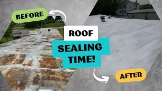 DIY Roof Sealing: Mobile Home Makeover : EPISODE 1