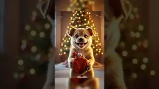 🎅🐶 Christmas par Puppy ka Magic Surprise #sierra