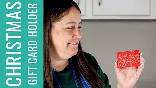 How To Make a Merry Christmas Gift Card Holder with a Cricut