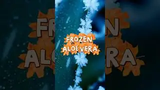 CRUSHING Frozen Aloe Vera! 🥶 (Raw Audio ASMR) #ASMR #Crushing #FrozenASMR
