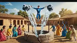 Waterman helping a people's 