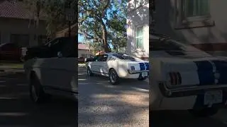 1965 Ford Mustang Shelby GT350R Exhaust Sound Drive By