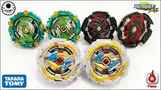 TAKARA TOMY VS FLAME SUPERKING TRIPLE BOOSTER SET | Real VS Fake | Beyblade Burst Superking Sparking