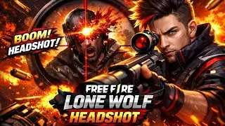 LONE WOLF (HEADSHOT) UNIQUE GAMEPLAY #gaming  #freefire #youtube