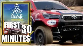 Dakar Desert Rally - First 30 Minutes Gameplay - Red Sea Rally All Races - Played on PS5