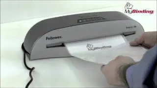 Демонстрация ламинатора Fellowes Saturn-2 95 шириной 9 дюймов &mdash; 1-800-944-4573