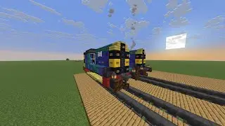 i build train class 08 in minecraft