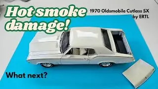 Not good, but not terrible. (1970 Oldsmobile Cutlass SX by ERTL, in 1/18 scale)