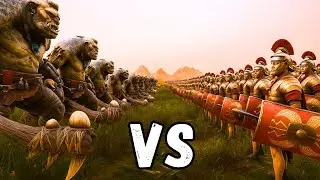 20,000 Roman Generals vs 100,000 TROLLS &ndash; Ultimate Fantasy Warfare!