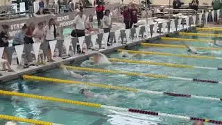 2025 WY State Meet Backstroke -Addi G