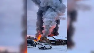 Caribou Hotel in Glennallen destroyed in early morning fire