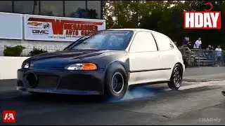 HDay Fall 2019 Honda Acura Drag Racing and Burnouts | H+A Only