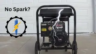 Замена датчика уровня масла Briggs & Stratton