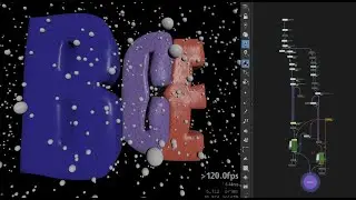 Free Houdini Setup -  Animating Text with Vellum Tetrahedrals