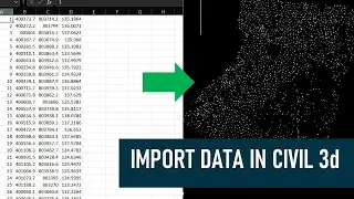 Import Coordinate (Total Station)  Data in Auto CAD Civil 3d !! Civil 3D Training @BIMTROOP