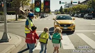 Traffic Signals poem Red light My English Book Grade One नवीन अभ्यासक्रम