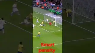 Smart penalty kicks in football #shorts #football #goal #2023