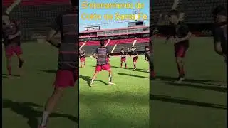 Entrenamiento, Col&oacute;n de Santa Fe #shorts #futbol #football #כַּדוּרֶגֶל #training