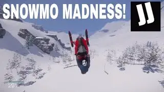 SNOW THE GAME-snowmobile gameplay(PS4)
