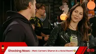 Matt Corners Sharon In a Hotel Room &mdash; and Noah and Sienna Face a Life-Threatening Predicament.