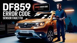 RENAULT DUSTER DF859 ERROR CODE SOLUTION | Sensor Fault Fix | Full Scanner Diagnosis