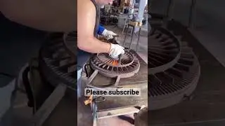 Amazing melting glass