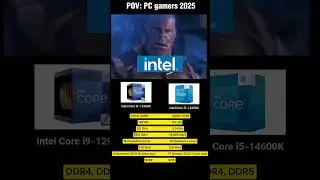 Intel Core i9-12900K VS Intel Core i5-14600K ? #cpu #intel #pc #pcgaming #pcgamer #pcbuild
