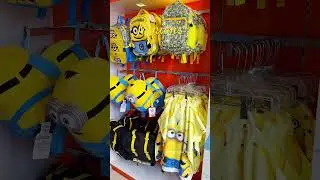 😱Minion Land🍌Minion Merchandise shop in Universal Studios Singapore🇸🇬