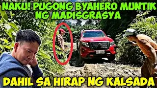 NAKU! PUGONG BYAHERO MUNTIK NG MADISGRASYA DAHIL SA HIRAP NG KALSADA