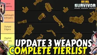 Ranking ALL 42 WEAPONS from DRG:S Update 3