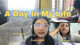 💙DAY IN My LIFE |ACCA EDITION 👩&zwj;💻📚|my FA exam study vlog | MALAYALAM 